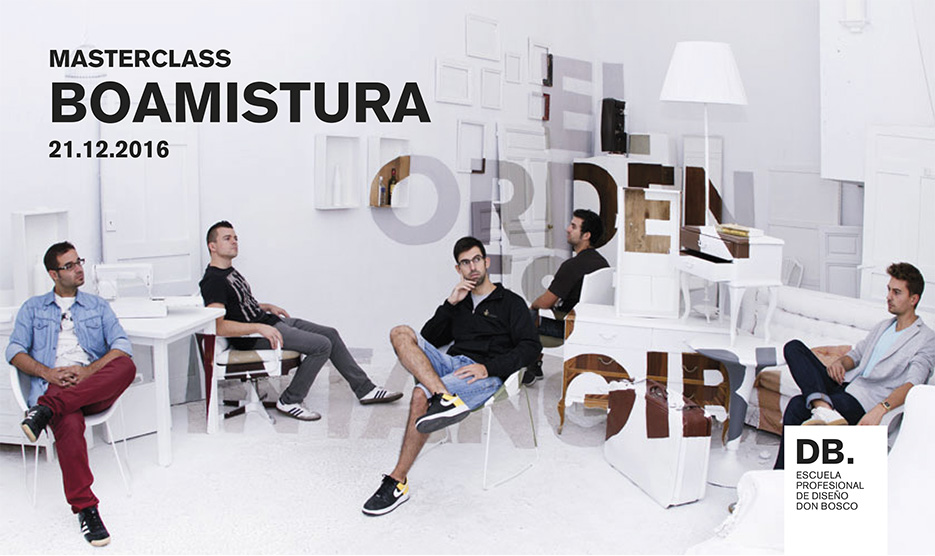 boa mistura, db madrid, master class, departamento artes gráficas, salesianos atocha, diseño, artes gráficas