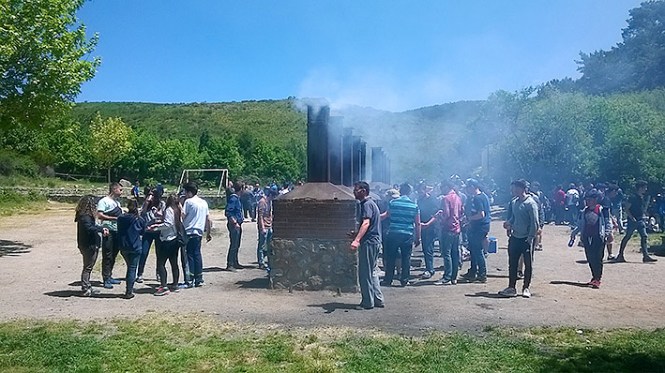 departamento de artes gráficas Salesianos Atocha, convivencia María auxiliadora 2015,