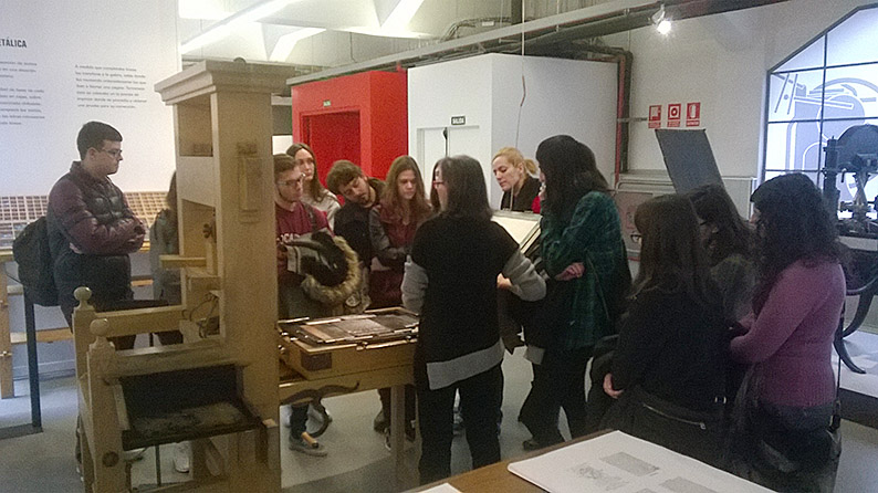 imprenta municipal madrid, diseño y producción editorial, salesianos atocha, departamento artes gráficas