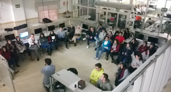 Semana cultural 2015, Departamento artes gráficas, Salesianos atocha, Daniel llorente, Alumnos de ciclos formativos