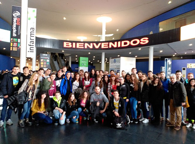 graphispag 2015, departamento artes gráficas salesianos atocha, diseño y producción editorial, preimpresión digital, impresión