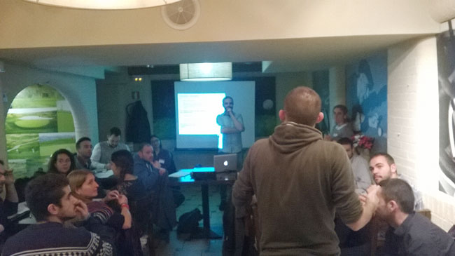 dbmaestro; isad master gastronómico y restauración; proyecto conjunto DBmaestro-Master restauración; dbmadrid; artes gráficas salesianos atocha; presentación