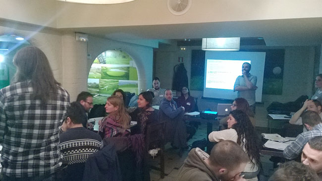 dbmaestro; isad master gastronómico y restauración; proyecto conjunto DBmaestro-Master restauración; dbmadrid; artes gráficas salesianos atocha; presentación