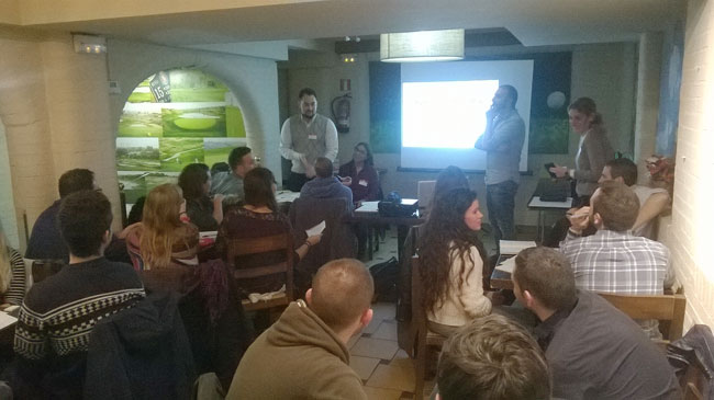 dbmaestro; isad master gastronómico y restauración; proyecto conjunto DBmaestro-Master restauración; dbmadrid; artes gráficas salesianos atocha; presentación