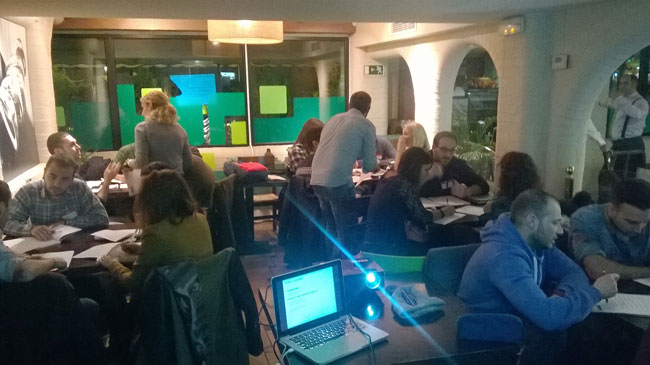 dbmaestro; isad master gastronómico y restauración; proyecto conjunto DBmaestro-Master restauración; dbmadrid; artes gráficas salesianos atocha; presentación