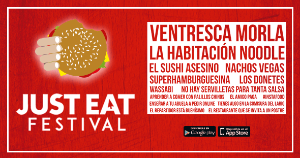 laura sampedro, just eat festival,semana don bosco 2016,  diseño, marketing, artes gráficas, salesianos atocha, madrid