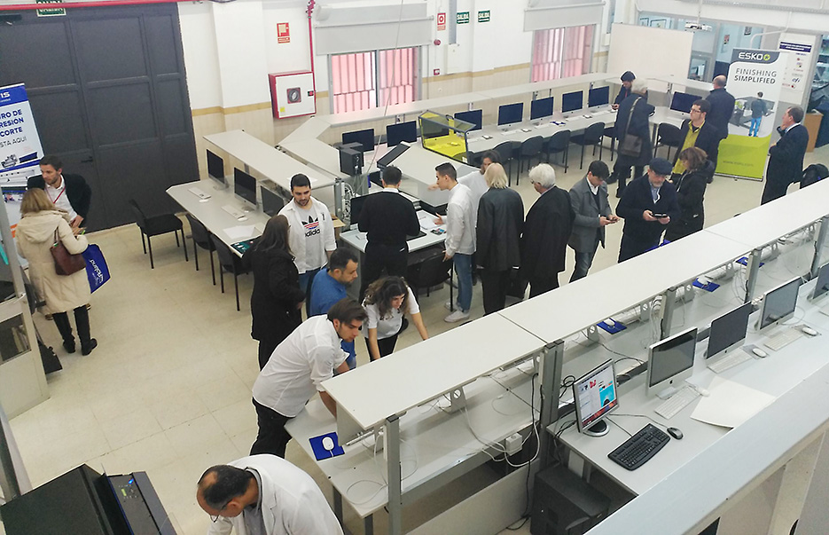 4º congreso Fespa España, Aedes, Salesianos Atocha Artes Gráficas, Diseño, Impresión digital, Serigrafía, Roland DGA, Esko Graphics
