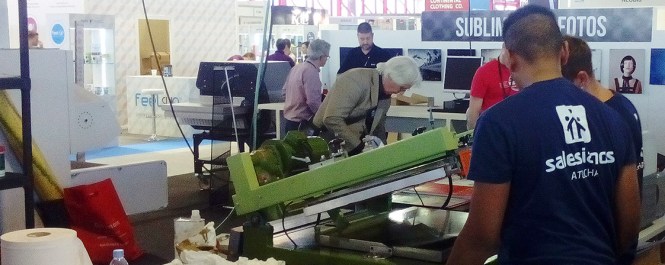 cprint2016, serigrafía, artes gráfcias salesianos atocha, alumnos impresión, fespa españa, tobella