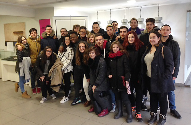 aga, departamento artes gráficas salesianos atocha, visita a empresas, alumnos 1º diseño y edición de productos impresos y multimedia, semana cultural, salesianos atocha