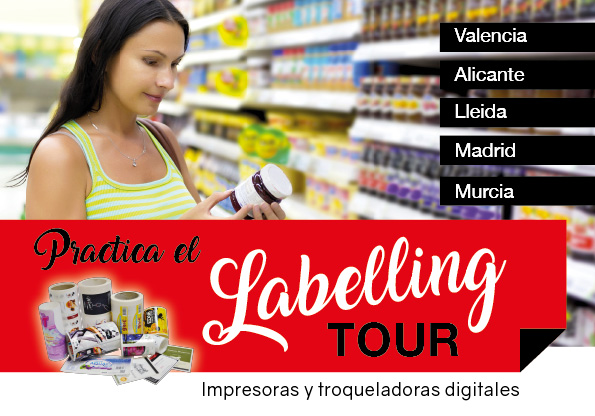 labelling tour, salesianos atocha. departamento artes gráficas, impresión digital