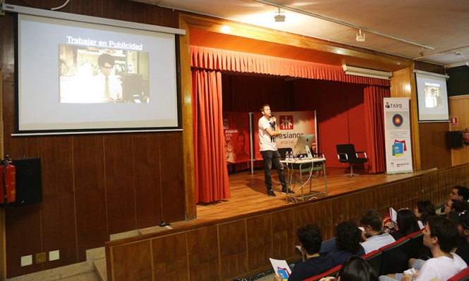 masterclas tavo, db, db maestro, departamento artes gráficas salesianos atocha, Madrid, diseño, motion graphics