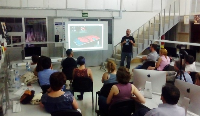 Defensa proyecto final de curso 2016-2017, Alejandro Cerro, Máster DB Diseño y Dirección de Arte, Departamento de artes gráficas salesianos atocha