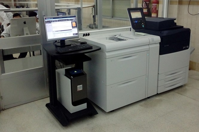 xerox versant 80, reprise, departamento de artes gráficas salesianos atocha, investigación en impresión digital