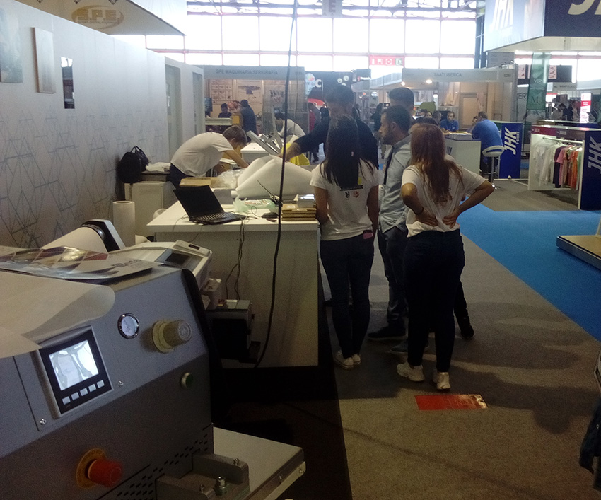 CPrint 2017, Epson, Alumnos de preimpresión artes gráficas salesianos atocha