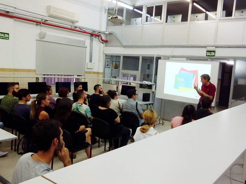 presentación Máster DBMaestro en Diseño y Dirección de Arte, Salesianos Atocha, Departamento de Artes Gráficas, Diseño, Dirección de Arte