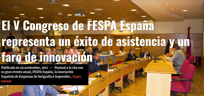 v congreso fespa, salesianos atocha, departamento de artes gráficas