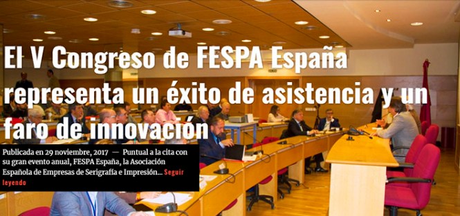 v congreso fespa, salesianos atocha, departamento de artes gráficas