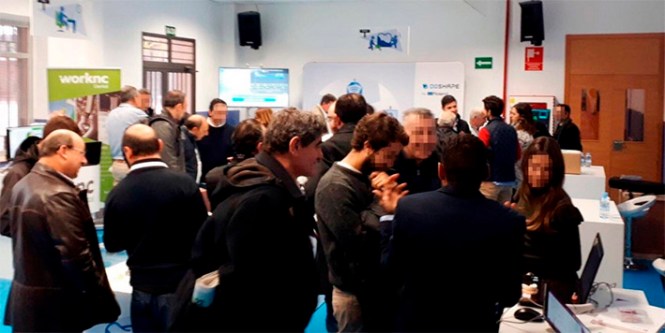 roland dental day madrid 2017, momentos de demostración de dispositivos, salesianos atocha