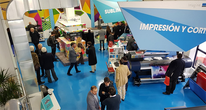 roland españa, v congreso fespa, salesianos atocha, departamento de artes gráficas salesianos atocha