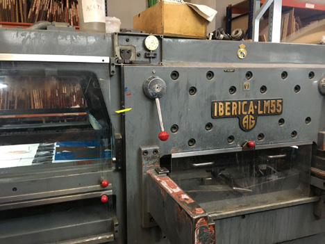 visita B2Pack,Departamento artes gráficas, salesianos atocha, 2º diseño y producción editorial