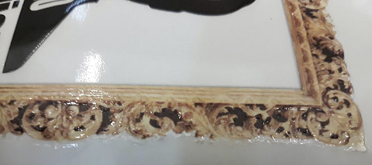 Roland Versacam lef, Departamento Artes Gráficas Salesianos Atocha, Impresión digital, Inkjet UV