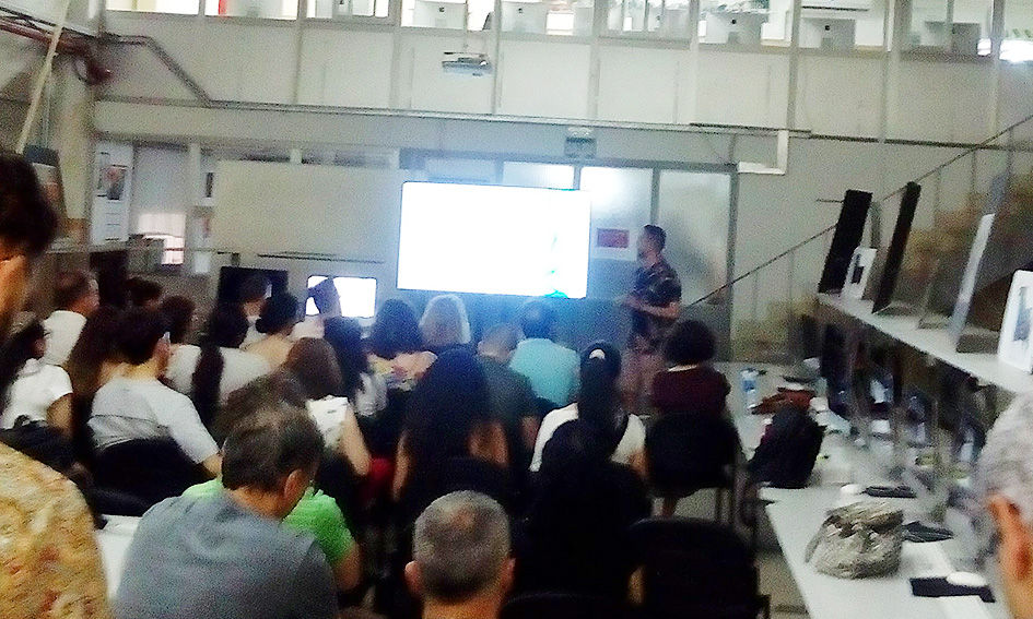 DB Maestro en Diseño y Dirección de Arte, Departamento de Artes Gráficas de Salesianos Atocha, presentación de proyectos 2018