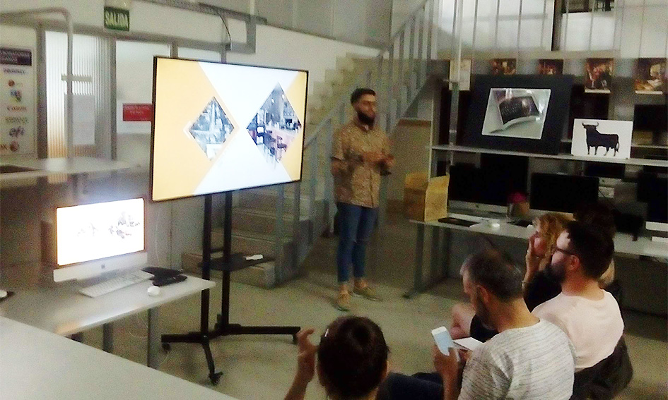 DB Maestro en Diseño y Dirección de Arte, Departamento de Artes Gráficas de Salesianos Atocha, presentación de proyectos 2018