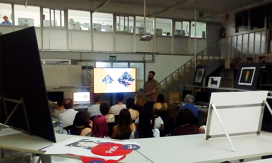 DB Maestro en Diseño y Dirección de Arte, Departamento de Artes Gráficas de Salesianos Atocha, presentación de proyectos 2018