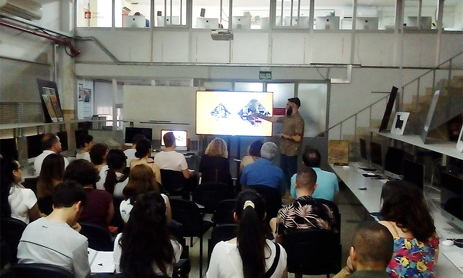 DB Maestro en Diseño y Dirección de Arte, Departamento de Artes Gráficas de Salesianos Atocha, presentación de proyectos 2018