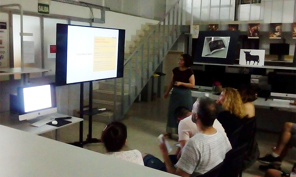 DB Maestro en Diseño y Dirección de Arte, Departamento de Artes Gráficas de Salesianos Atocha, presentación de proyectos 2018