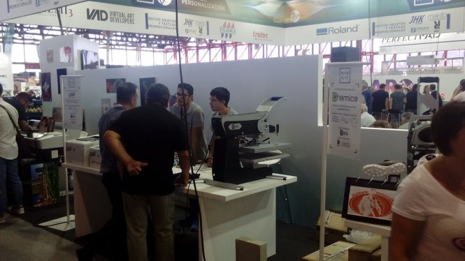 CPrint 2018; artes gráficas salesianos atocha, impresión digital, alumnos preimpresión digital