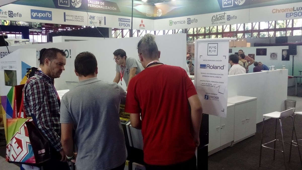 CPrint 2018; artes gráficas salesianos atocha, impresión digital, alumnos preimpresión digital