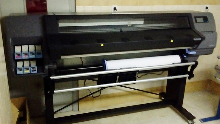 hp latex, departamento artes gráficas salesianos atocha, impresión digital